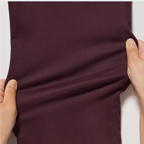 Uniqlo Men’s Navy Blue Stretch Relaxed Pants - Size 3XL - NWT Hemmed 26” Inseam - Picture 7 of 15